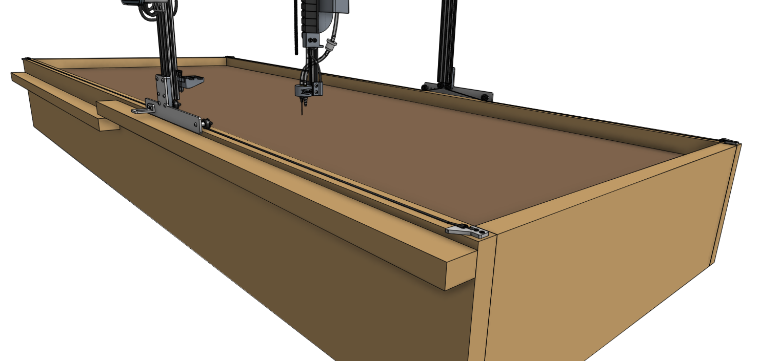 x axis belt clip mounted 2