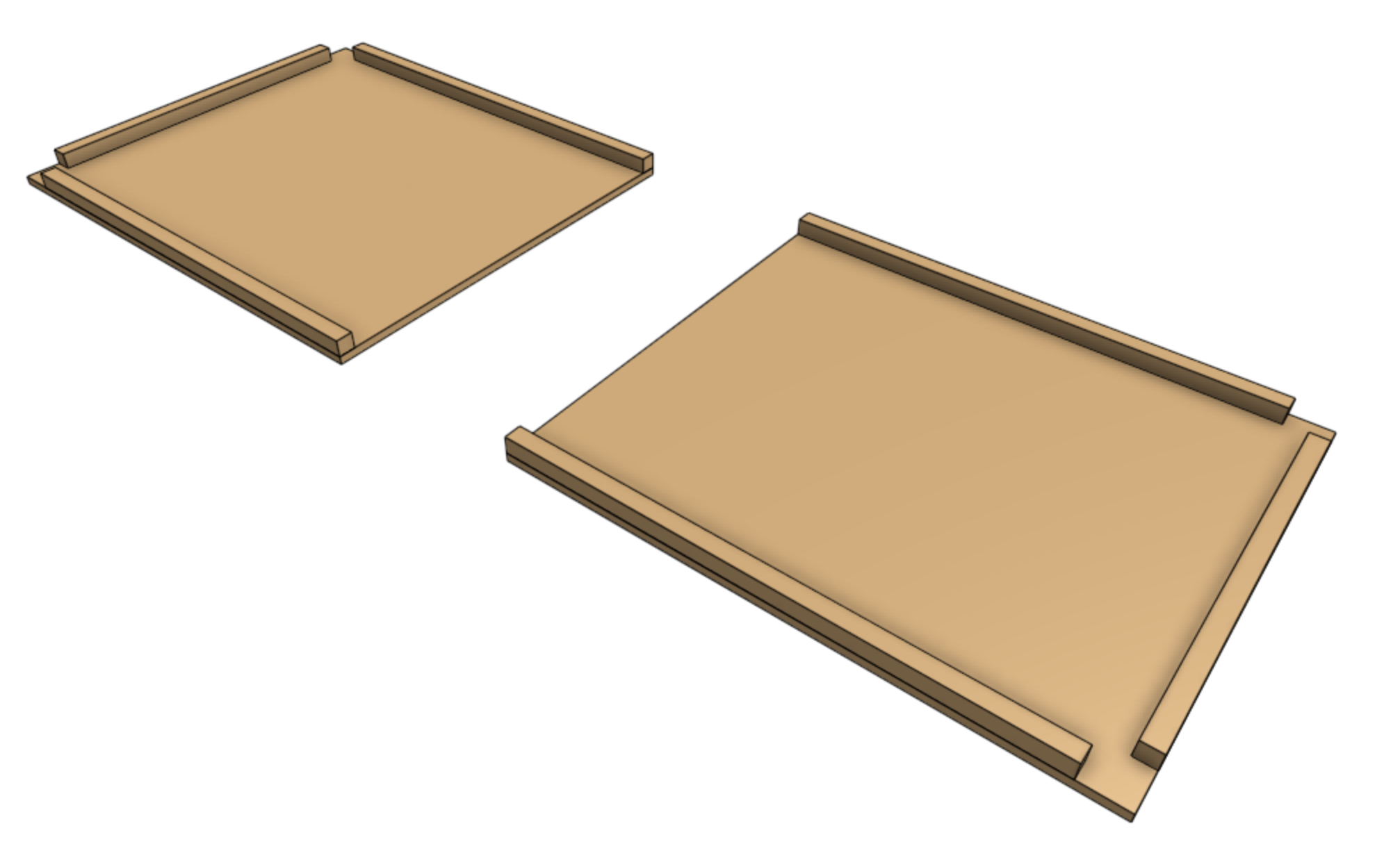 floor panel supports
