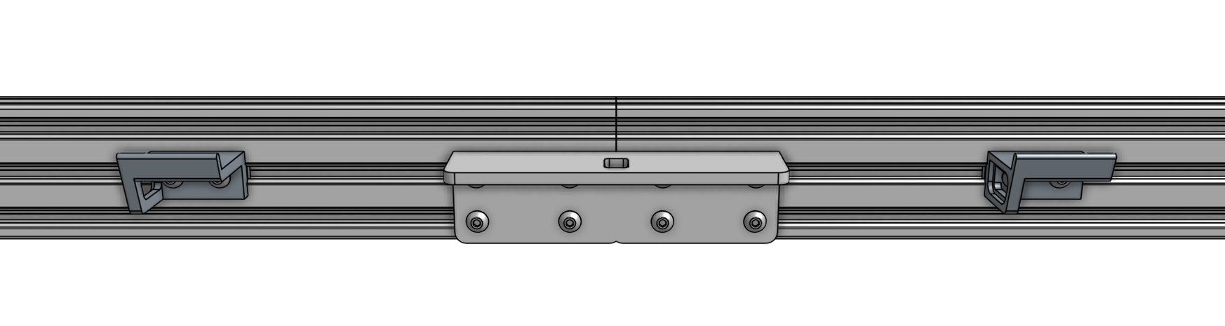 gantry joining bracket mounted