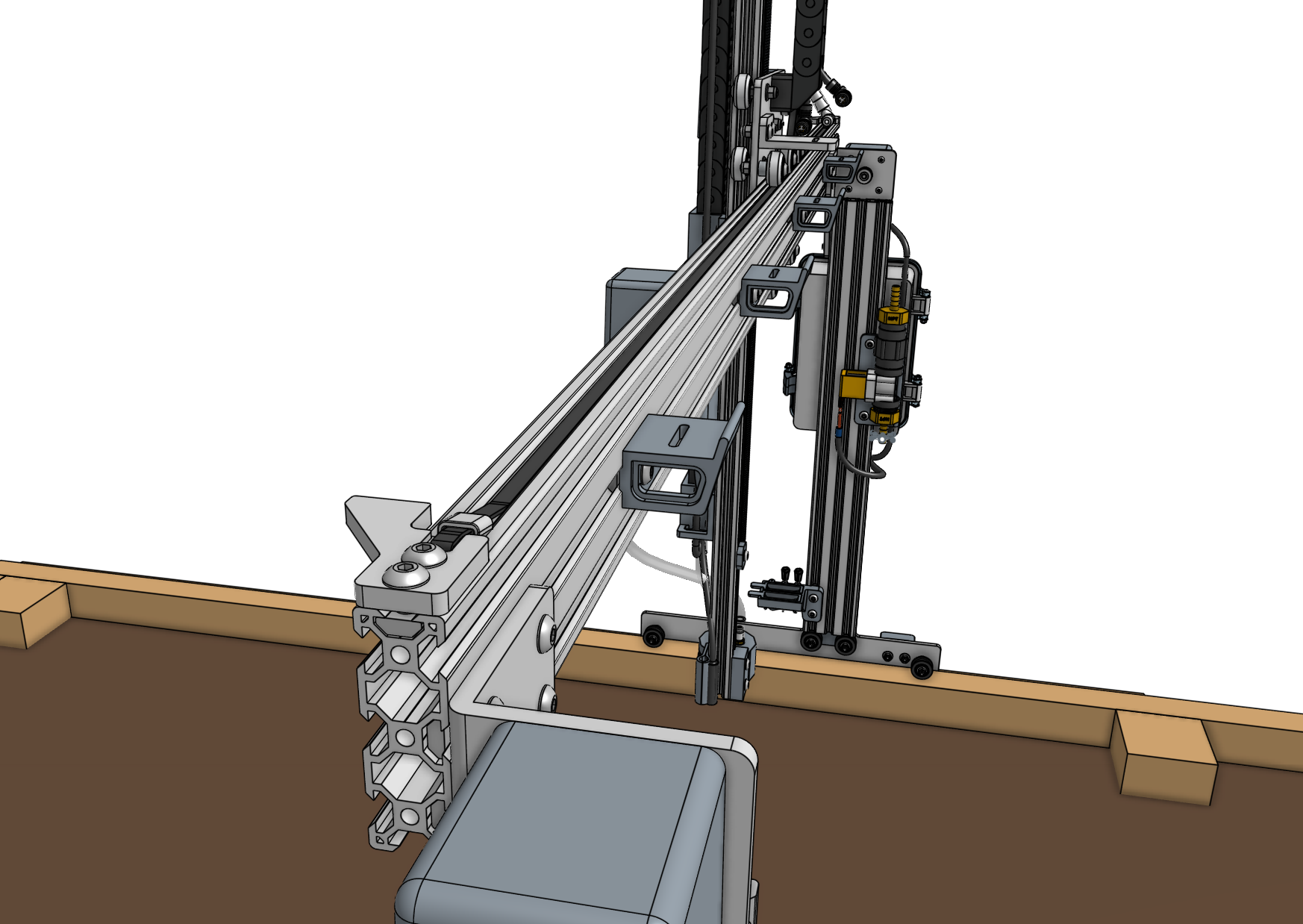 y axis belt tensioning