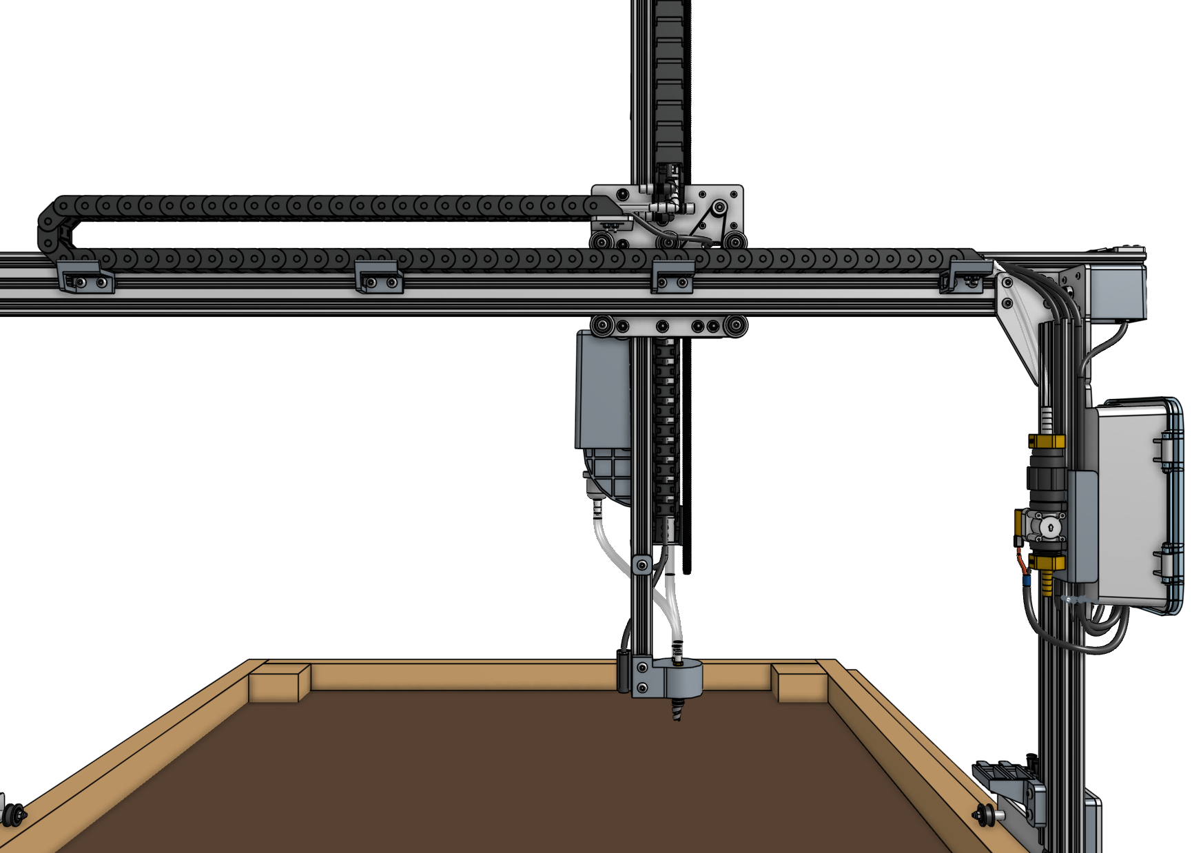 y axis cable carrier overview