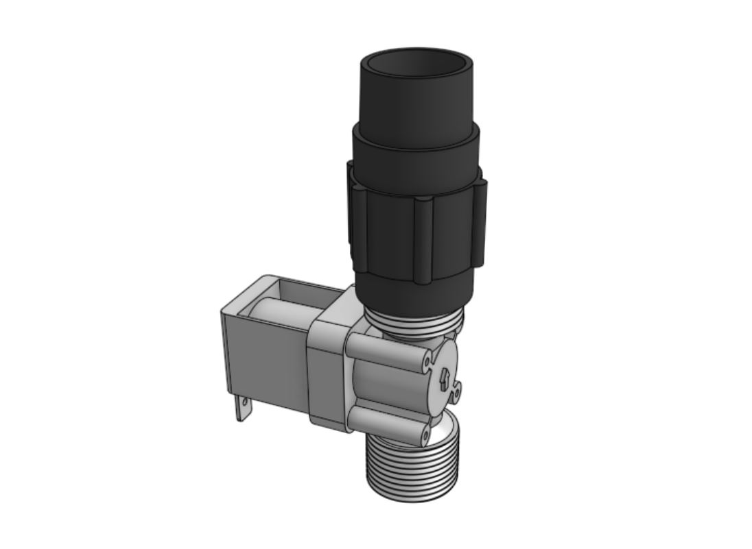 solenoid valve with pressure regulator